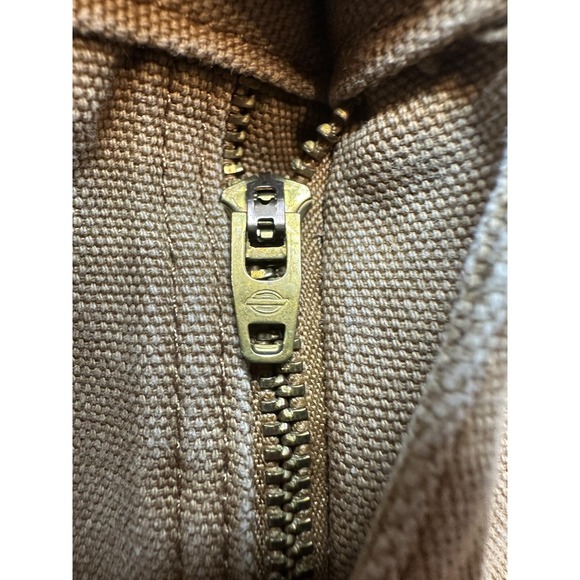 Dickies Pants Mens 32x32 Brown Relaxed Fit Duck Canvas Carpenter Workwear - Picture 10 of 14